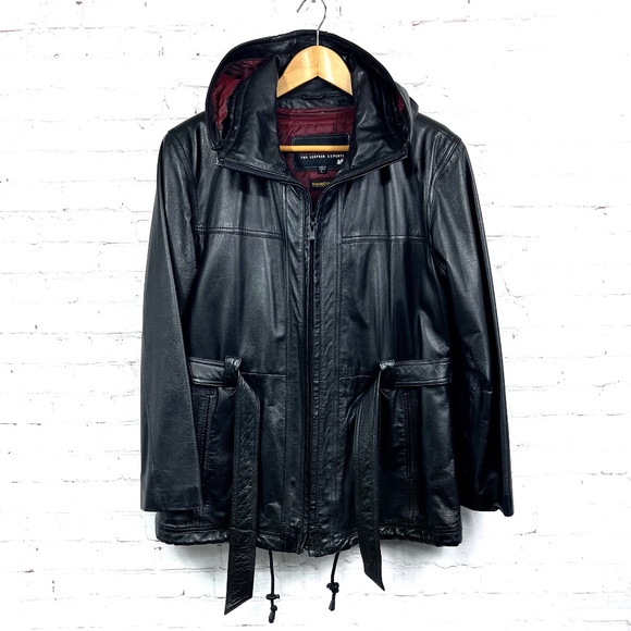 Wilsons Leather Other - 🔥CCO SALE! |•WILSON'S•| 100% Leather Hooded Lined Thinsulate Insulation Jacket